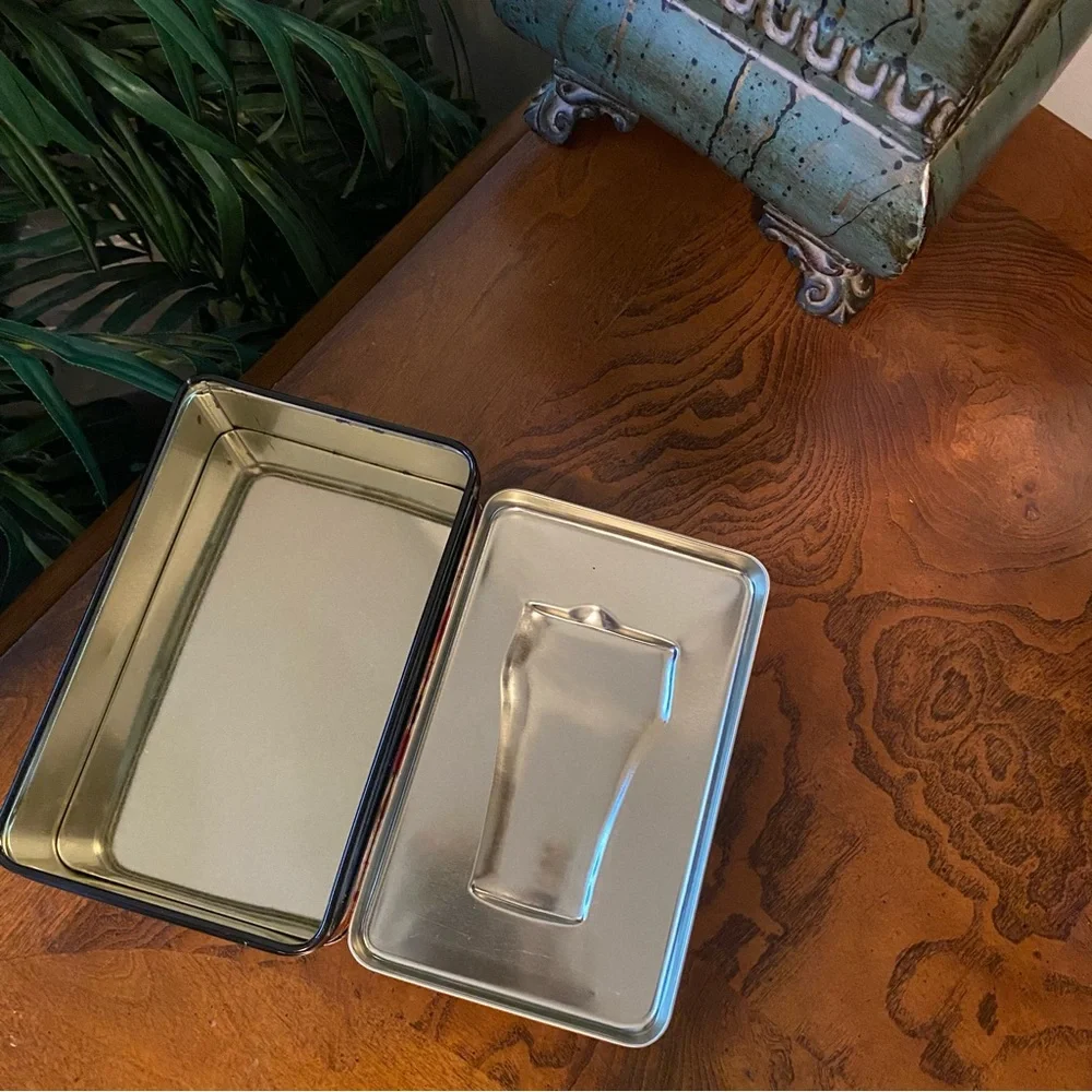 Coco Cola Small Tin Storage Can